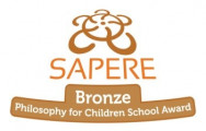 Sapere Bronze - Philosophy for Children School Award